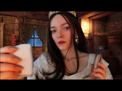 You are the Knight who rescues the Princess 👑 DnD ASMR Roleplay (tending to your wounds) │ EP. 1