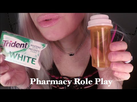 ASMR Gum Chewing Sassy Pharmacist Role Play | Cheap Charlie's