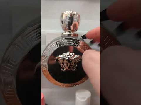 Glass product tapping/scratching | ASMR from my Cosmetic Trigger Trail video #shorts