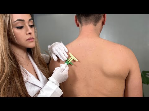 ASMR [Real Person] Medical Back Skin Examination & Inspection | Unintentional Style Roleplay