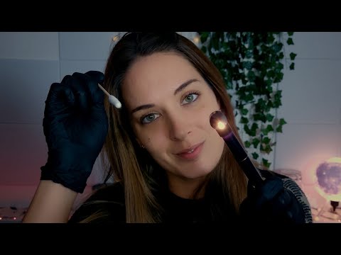 ASMR | Soft And Detailed Ear Examination | Ear Cleaning | Hearing Testing | Medical Roleplay