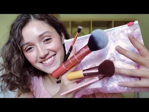 ASMR Brush Fingers 🖌💅  | Trigger Test | Brushing, Tapping, Personal Attention
