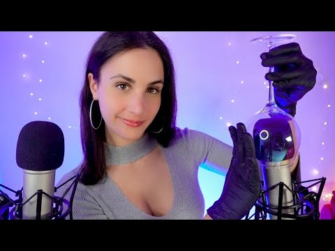 ASMR | Deep Ear Attention (Close-Up Whispers, Ear Touching, Gloves...)