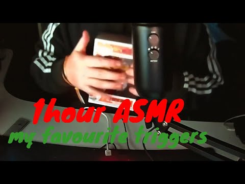 ASMR 1 hour tappings and triggers