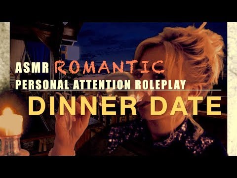 ASMR Romantic DINNER DATE ROLEPLAY 🍷✨Personal Attention (German/English)