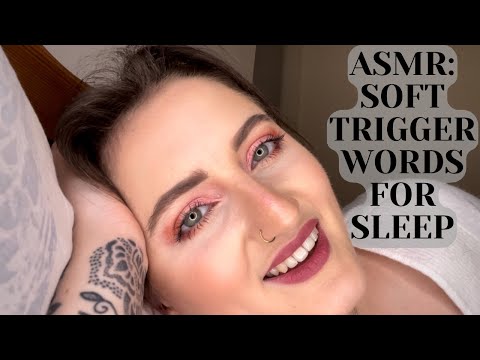 ASMR: Soft Whispered Trigger Words in Bed For Sleep | Relax, Calm, Quiet, Sleep, Cosy, Whisper