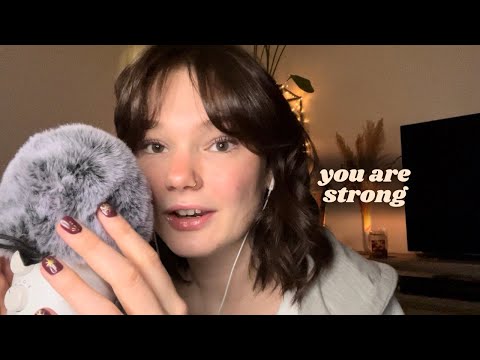 ASMR for if you're going through it (comforting you, talking confidence + positive affirmations)