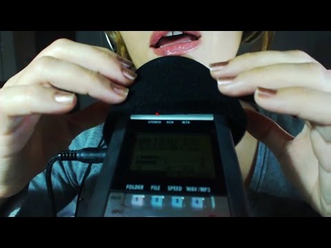 ASMR Soft Blowing and Mic Scratch