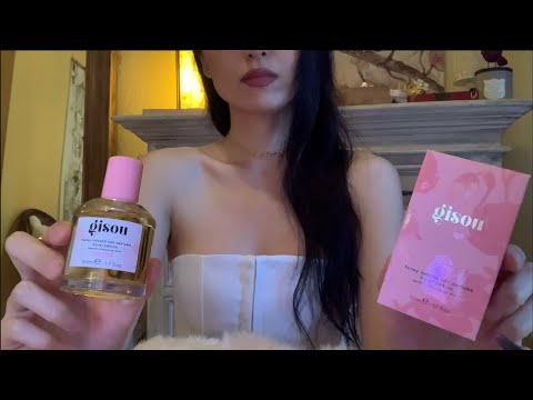 ASMR Unboxing | Gisou Honey Infused Hair Perfume - Wild Rose