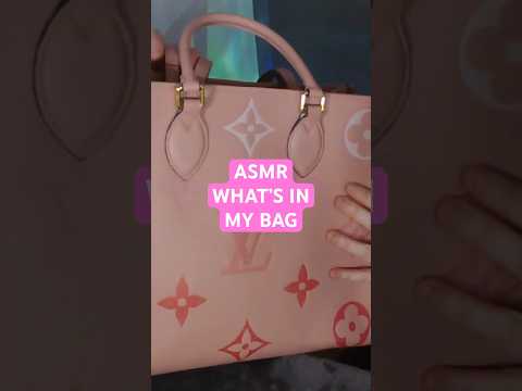 What’s In My Bag |  Full Video On Channel #asmr #louisvuitton