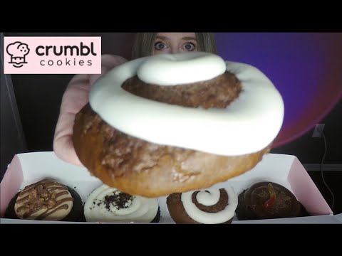 ASMR Crumbl Cookies Taste Test | Chit Chat & New Changes | Whispered, Mukbang, Eat With Me