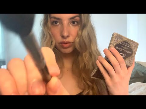 ASMR doing my everyday makeup on YOU 💋 (lofi, personal attention)
