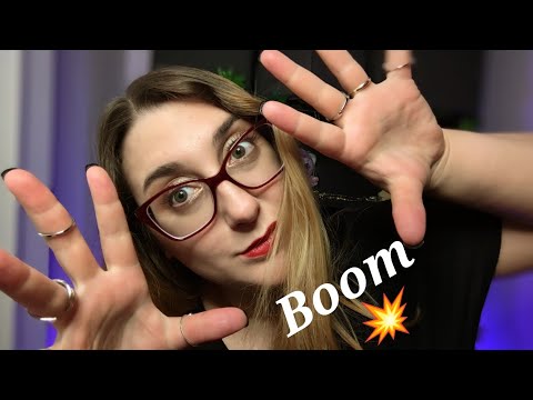 ASMR: Boom in Your face, Invisible Scratching, Mouth Sounds and More