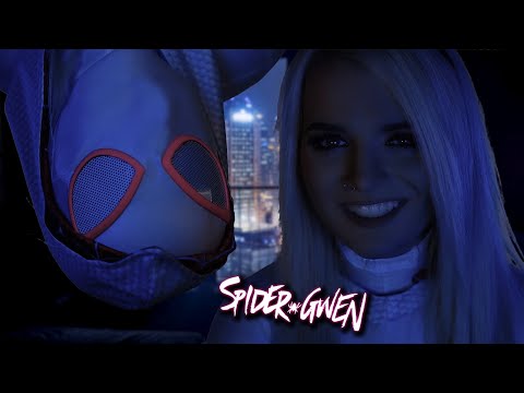 Spider-Gwen Saves and Takes Care of You ASMR | Gwen Stacy Roleplay