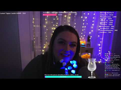 ASMR | #1 WHOLESOME ASMRTIST | Twitch Stream with LED Gloves (9 Minutes)
