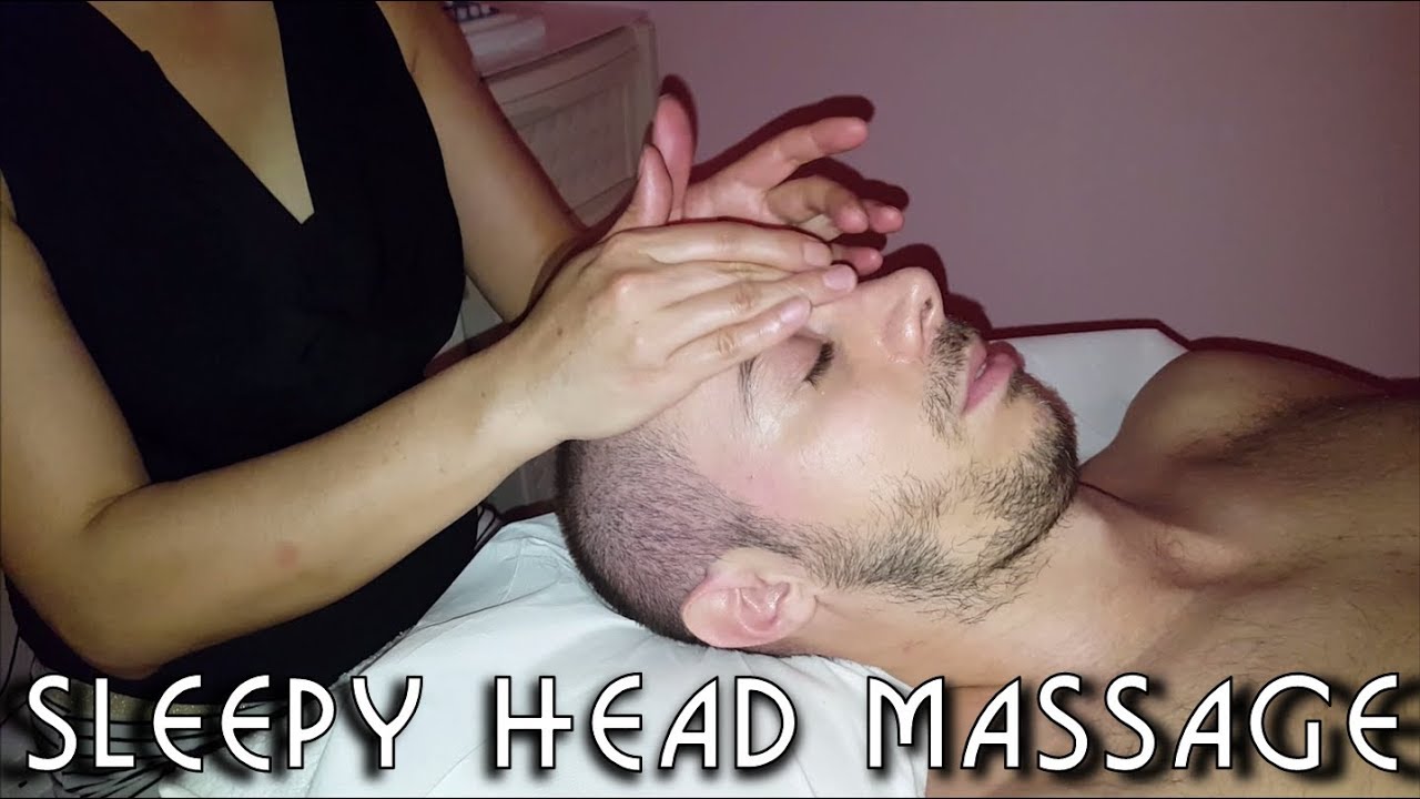 Chinese Girl Sleepy Head Massage - ASMR no talking