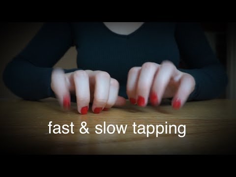 ASMR no talking - Classic tapping and scratching on table