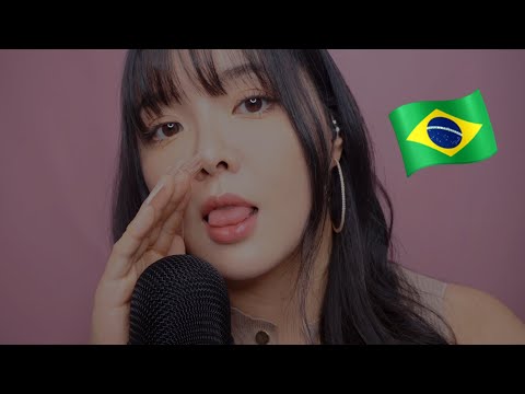 ASMR Korean Girl Tries to Speak Portuguese❤️ How Well Can You Understand?