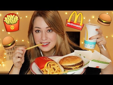 ASMR Mcdonald! 🍔 🍟  Crispy Mcbacon,French fries,Satisfying Eating Sounds,Juicy