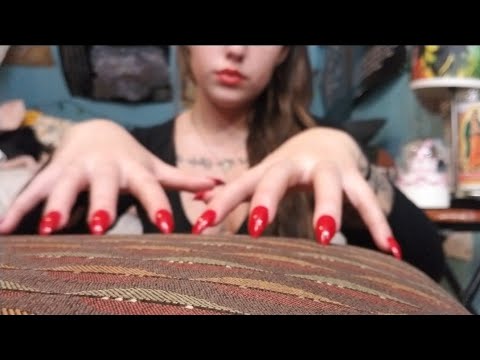 ASMR- Aggressive Fabric Scratching W/ Long Nails (Fast & Slow)