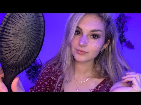 [ASMR] Brushing & Playing With Your Hair And Mine // Whisper Ramble