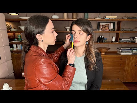 ASMR Perfectionist Photoshoot Grooming | Hair, Makeup, Clothes, Fixing, Finishing Touches @MadPASMR