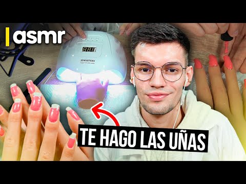 ASMR te hago las uñas en ASMR español