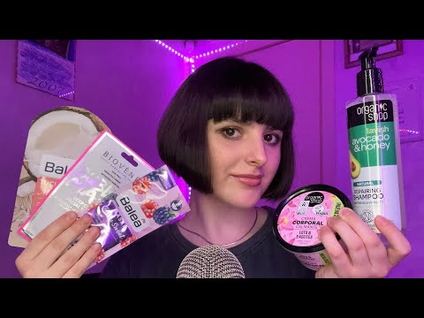 ASMR Makeup & Body Care Haul💄🌸🛍️ (tapping on trigger assortment)