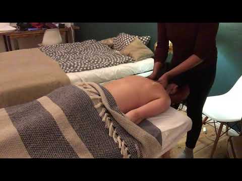 Extreme Relaxing Back Shoulder Head Neck Massage ASMR