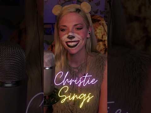 ChristieBear Sings #asmr #relaxing #twitch #asmrsounds #tingles #youtubeshorts #relaxation #shorts