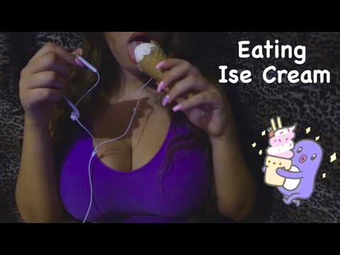 ASMR  Eating Ice Cream 🍦Licking   АСМР