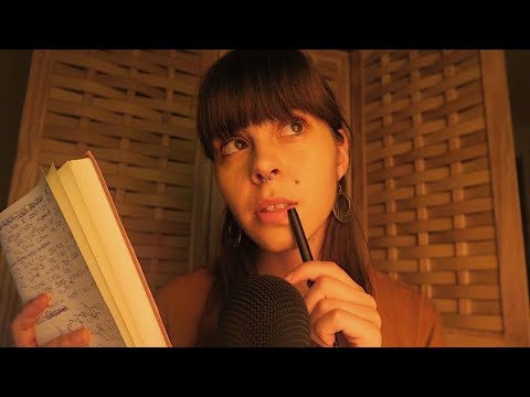 ASMR asking you LOTS of personal questions ✍🏼 *let me know your answers*