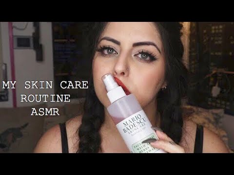 ASMR LA MIA SKIN CARE ROUTINE | ita whispering