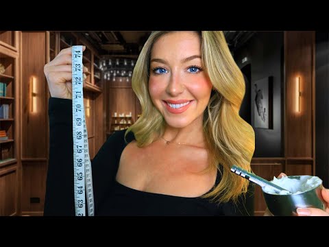 ASMR FOR MEN | Gentlemen's Suit Fitting, Shave & Personal Attention INDULGENT Experience