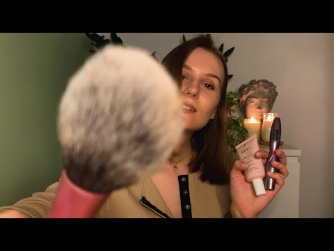 asmr po polsku 🌙 robię ci makijaż w burzowy wieczór 🌩 doing your makeup roleplay (polish whisper)