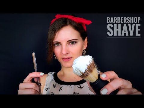 ASMR | Female Barber Haircut & Shave💈(Layered Sounds)