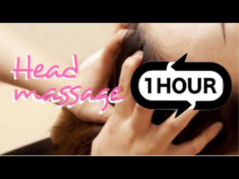 [音フェチ][１時間]ヘッドマッサージ２/Head massage part2[1hour][ASMR] [JAPAN]