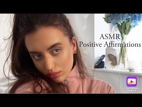 ASMR ~ Positive Affirmations | Hand Movements