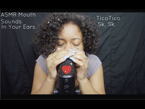 ASMR *Mouth Sounds* Tongue Clicking, Sk, TicoTico (TingleOverload)