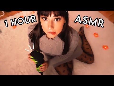 ASMR Mic Pumping to BLOW Your Tingles ✨ 1 HOUR | mic scratching triggers for sleep 💤