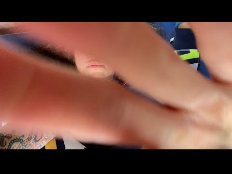 ASMR lens tapping while stretching