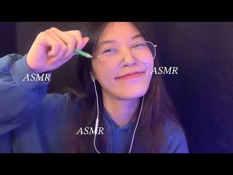 ASMR Thai Whispering / Writing Sound เสียงขีดๆเขียนๆ