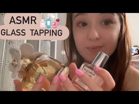 ASMR Glass Tapping/Whispers