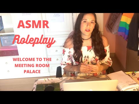 👔ASMR👔 WELCOME TO THE MEETING ROOM PALACE (#ItaAccent #softspoken #roleplay)