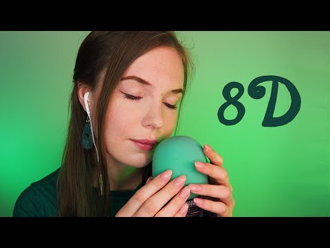 8D ASMR - Pure Slow Whispering Around Your Head