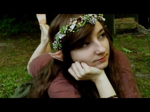 ASMR - Exploring Nature With a Woodland Fairy (Nature Sounds, Whispers & Healing Kisses)