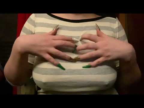 ASMR Shirt Scratching|Lofi No Talking Long Nails