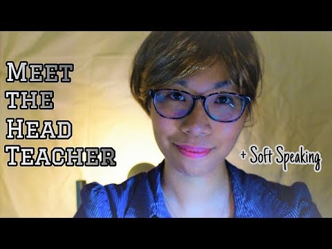 ASMR ROLEPLAY: Meet the Sixth Form Head Teacher 🏫👩‍🎓 | Soft Speaking + 6  Binaural Triggers