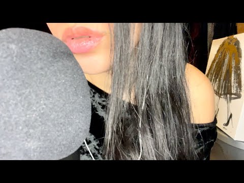 Asmr | Mouth Sounds, 50 Coats of Lipgloss | Whispering