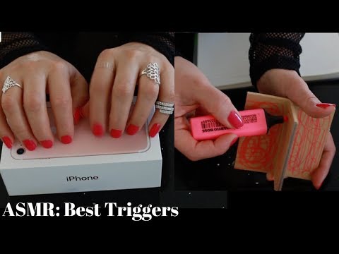ASMR Tapping, Scratching, And Paper Ripping ( No Talking )